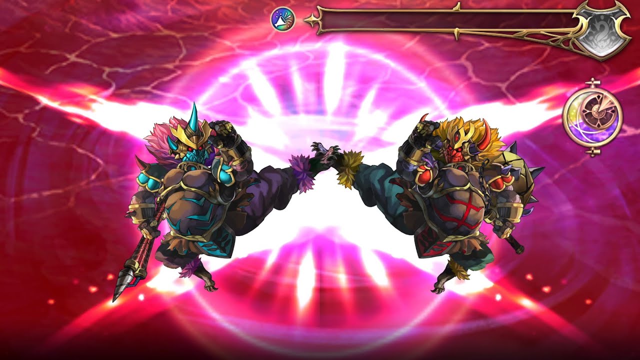【アナザーエデン】 3部最終編  サブイベント デスオーガ？&ヘルオーガ？ ストーリー配布　エックス対決なら負ける気がしない 【アナデン】