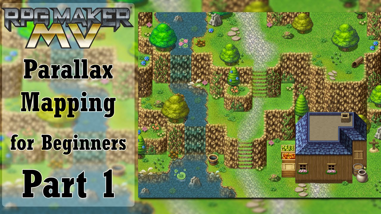 RPG Maker MV Parallax Mapping for Beginners - Part 1