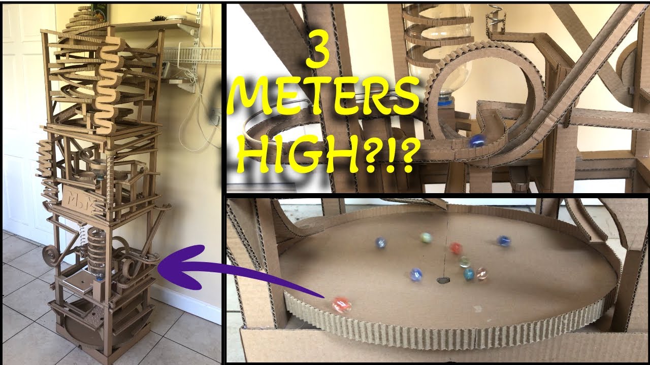Cardboard Marble Run Tower - [Part 1.0] #15