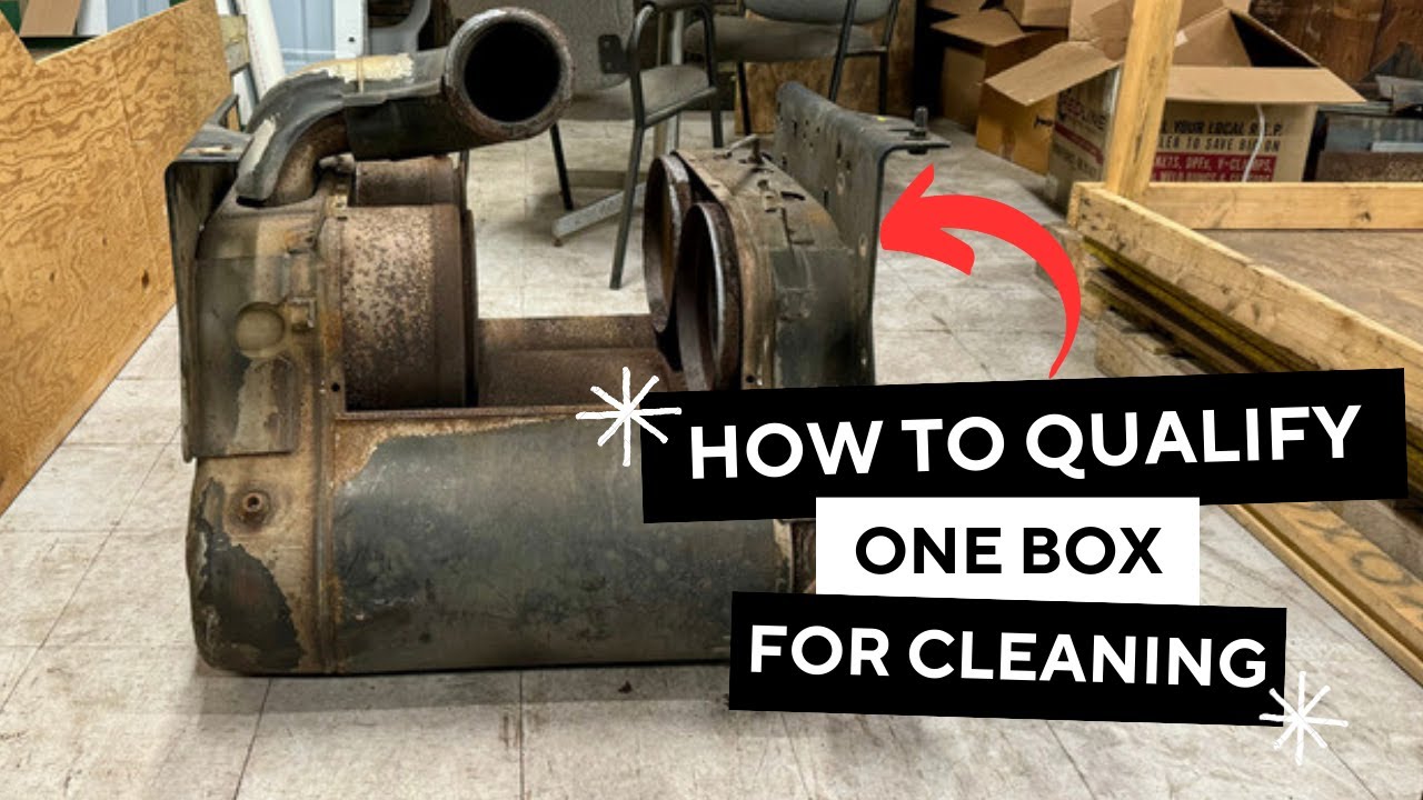 How to qualify a Freightliner Detroit One Box for cleaning?