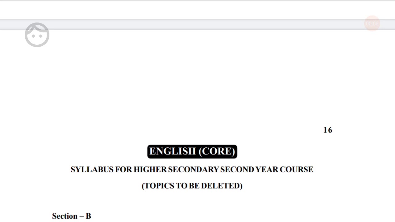 Hs 2nd year English new syllabus 2021