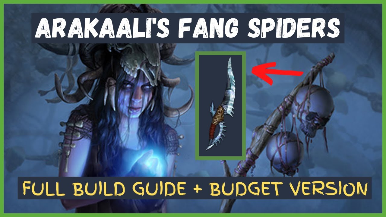 Arakaali's Spiders Poison Occultist - Full 3.16 Build Guide (+Version without Squire)
