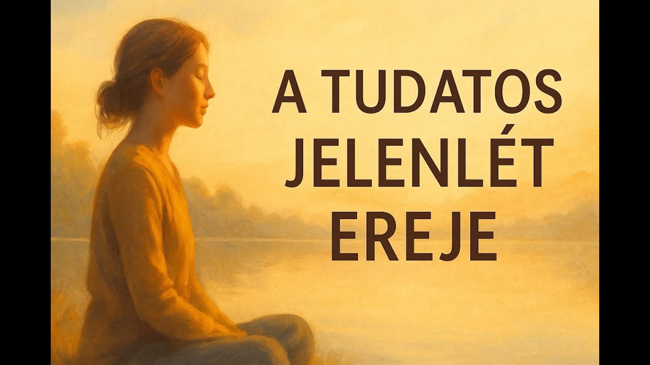 Tudatos jelenl&eacute;t ereje - amikor visszat&eacute;rsz &ouml;nmagadhoz