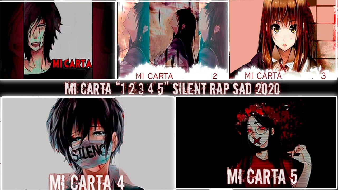 💀MI CARTA DE DESPEDIDA 1 2 3 4 5 (serie completa)💀 Rap Sad - Silent rap 😭Rap Para Llorar💔
