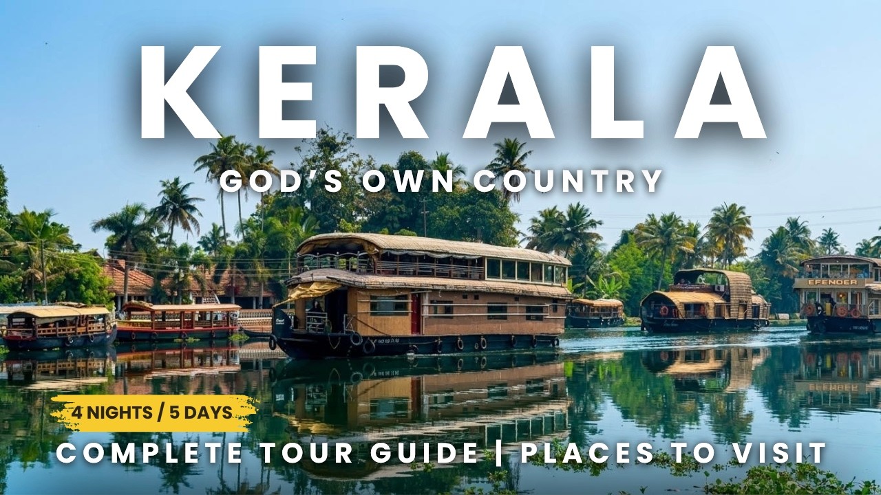 Kerala | Kerala Tourist Places | Kerala Complete Tour Guide | Kerala Budget Trip Plan | 4N/5D Vlog