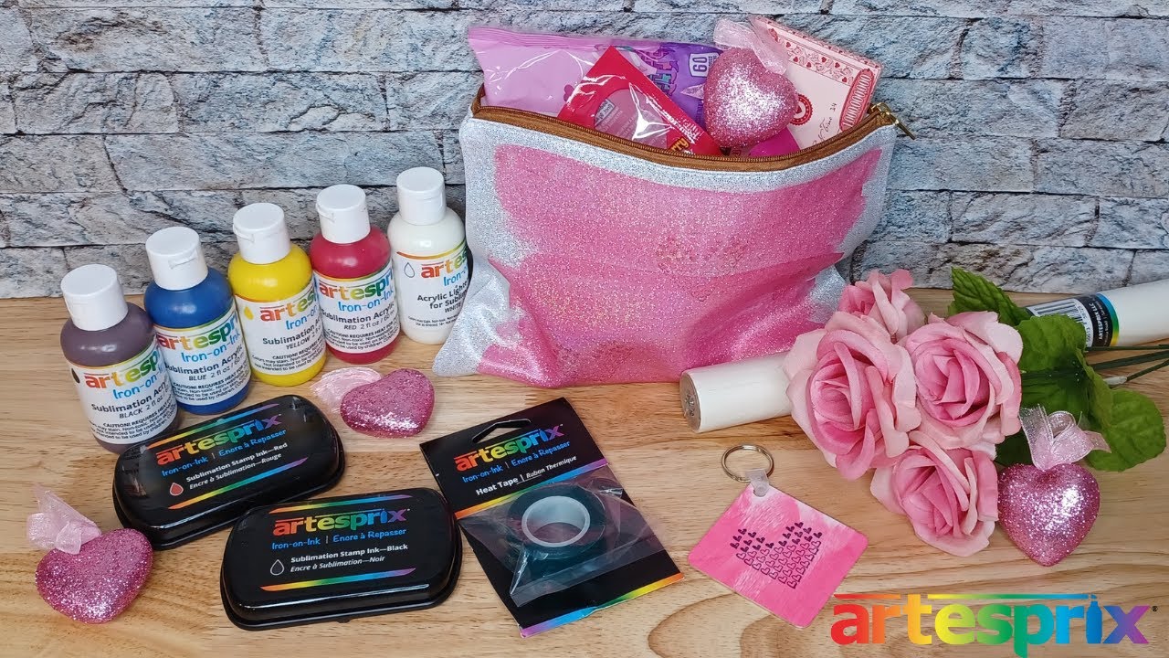 Unlock your love of Sublimation with Artesprix Acrylic Paint!