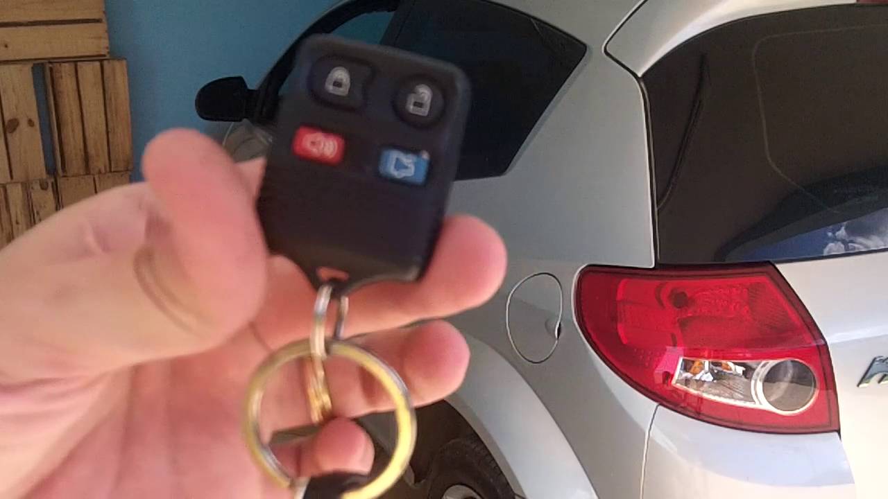 Como codificar o controle do alarme original Ford (vários carros)