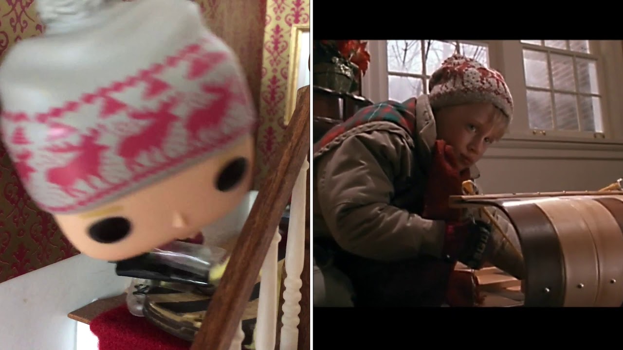 Live Action Home Alone Sled Scene Funko Pop