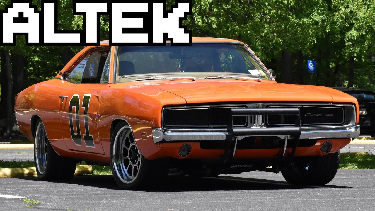Эта реплика Dodge Charger Dukes of Hazzard General Lee 1969 года — просто крутой маслкар #generallee