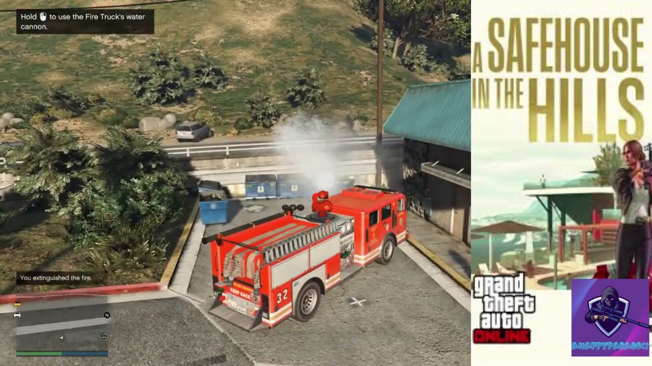 GTA V ONLINE: DRIP FEED CONTENT | Firefighter Work | on The Mansions DLC