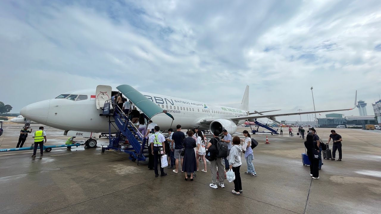 Bamboo Airways | B737-9GP(ER) (Winglets) | Ho Chi Minh-Ha Noi (SGN-HAN) | Takeoff at SGN
