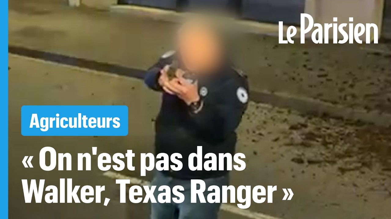 Trois policiers mettent en joue un agriculteur &agrave; Auch