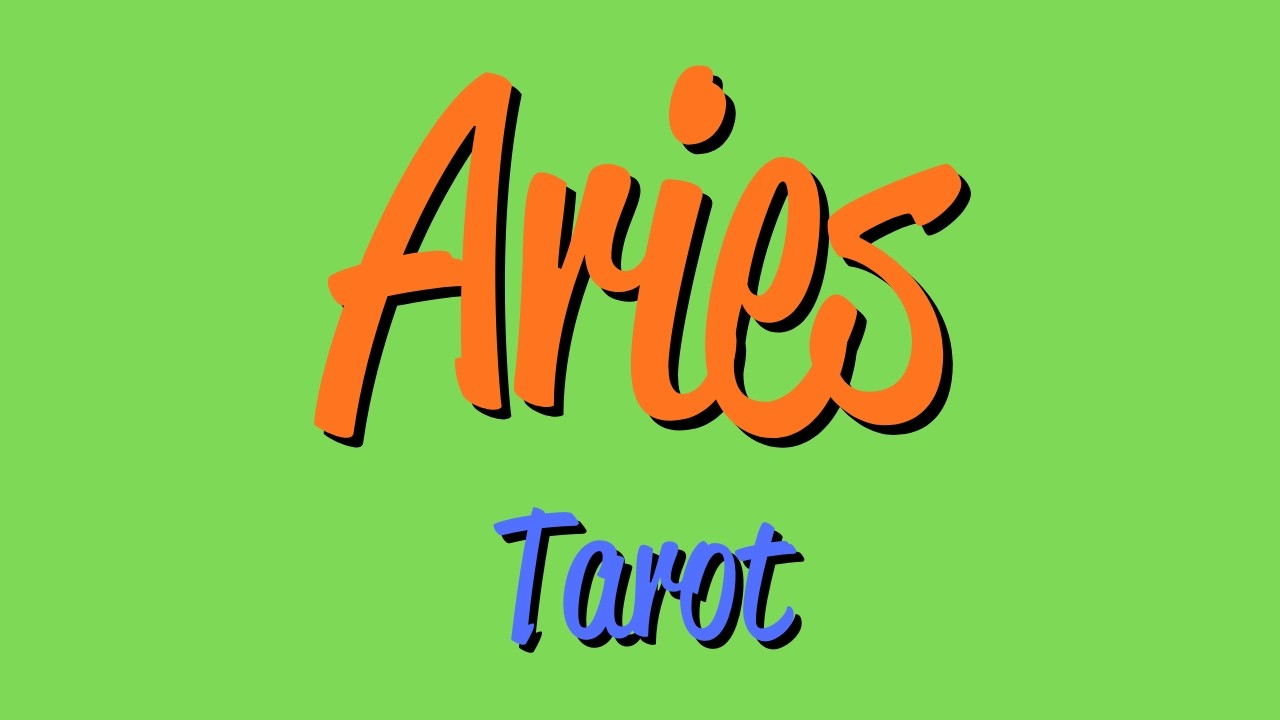 Aries, ME DEJÓ HELADA! NUNCA SALE ESTA CARTA, PERO TE LLEGA LA 