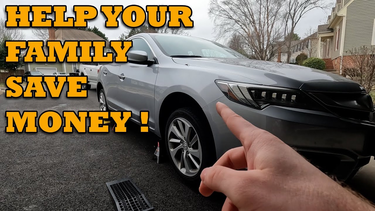 Servicing my Mom's 2018 Acura ILX | Oil Change, Cabin Air Filter, Tire Rotation