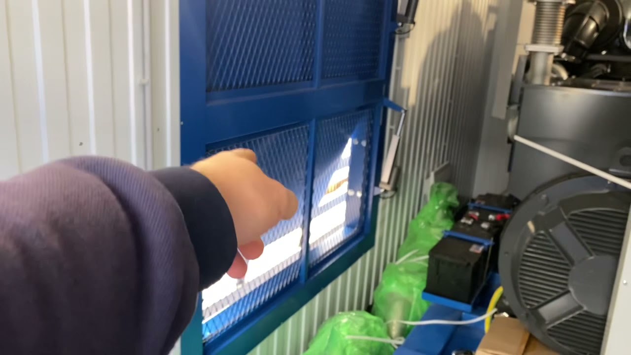 500квт Дизельный генератор в контейнере, мотор Doosan Корея, сборка Завод НЗГУ. Запуск, обзор