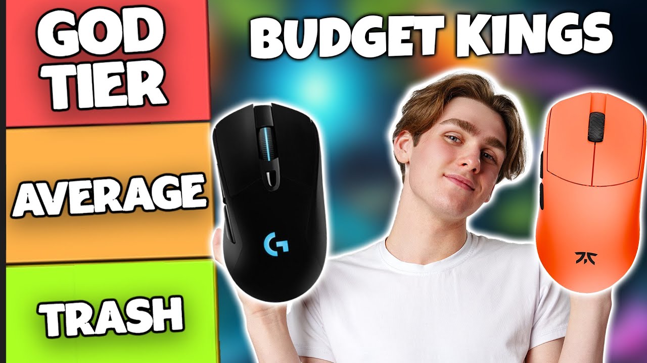 BEST Budget Gaming Mouse Tier List (2025 Edition)