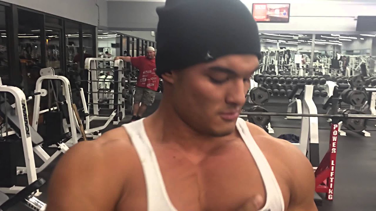Jason Poston Jeremy Buendia Sadik Hadzovic Chest Workout & Posing