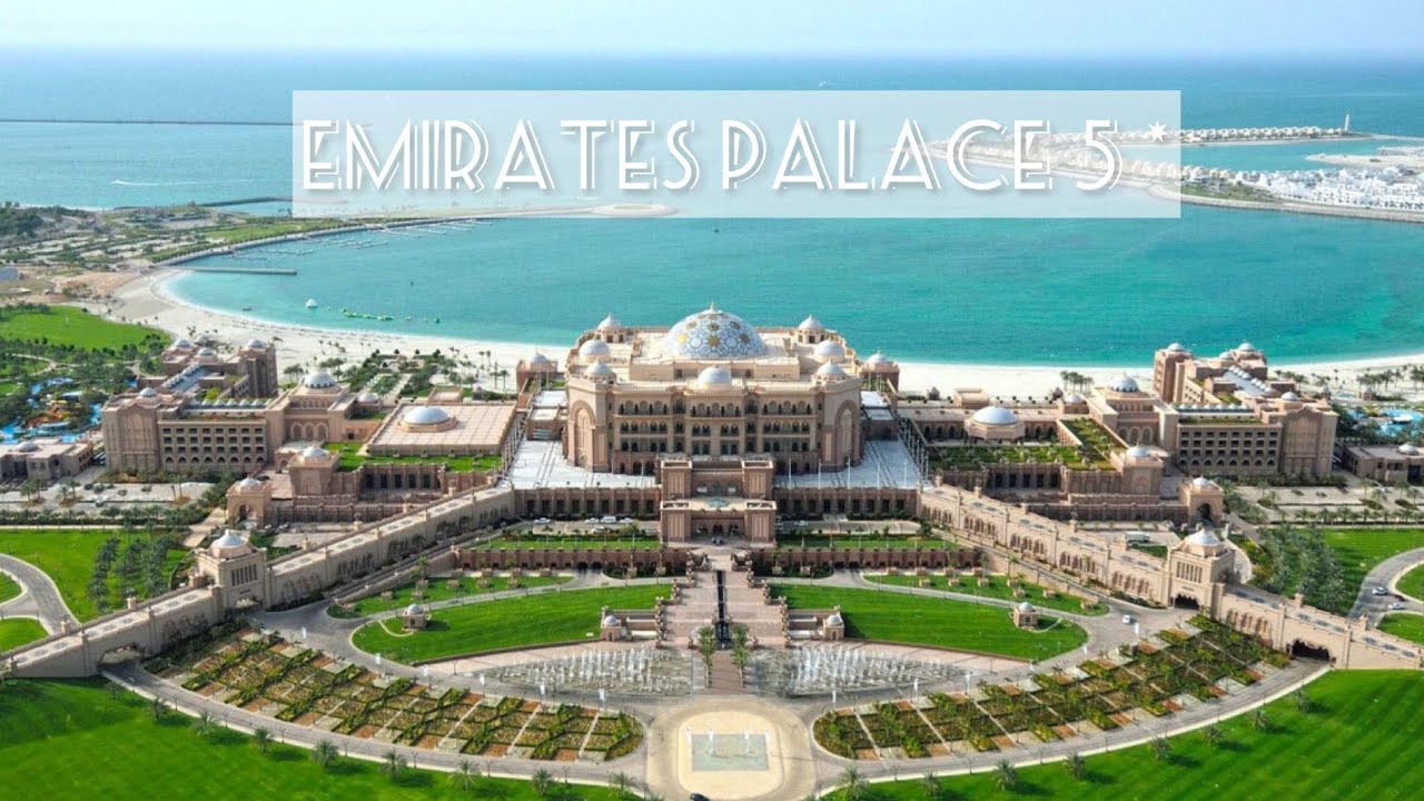 Emirates Palace 5* легендарный отель в Абу Даби, номер, территория, пляж, еда завтрак и ужин!