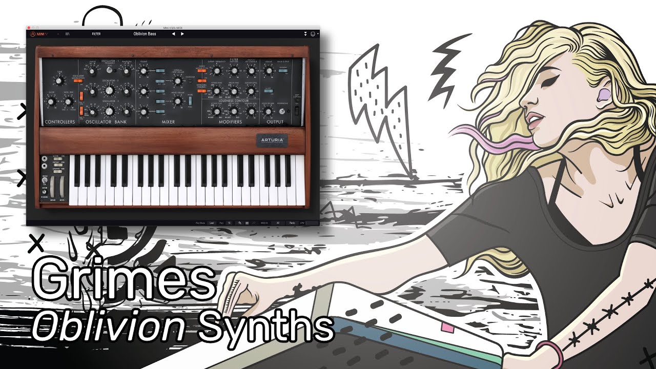 Grimes - Oblivion (Instrumental Synth Remake/Cover)