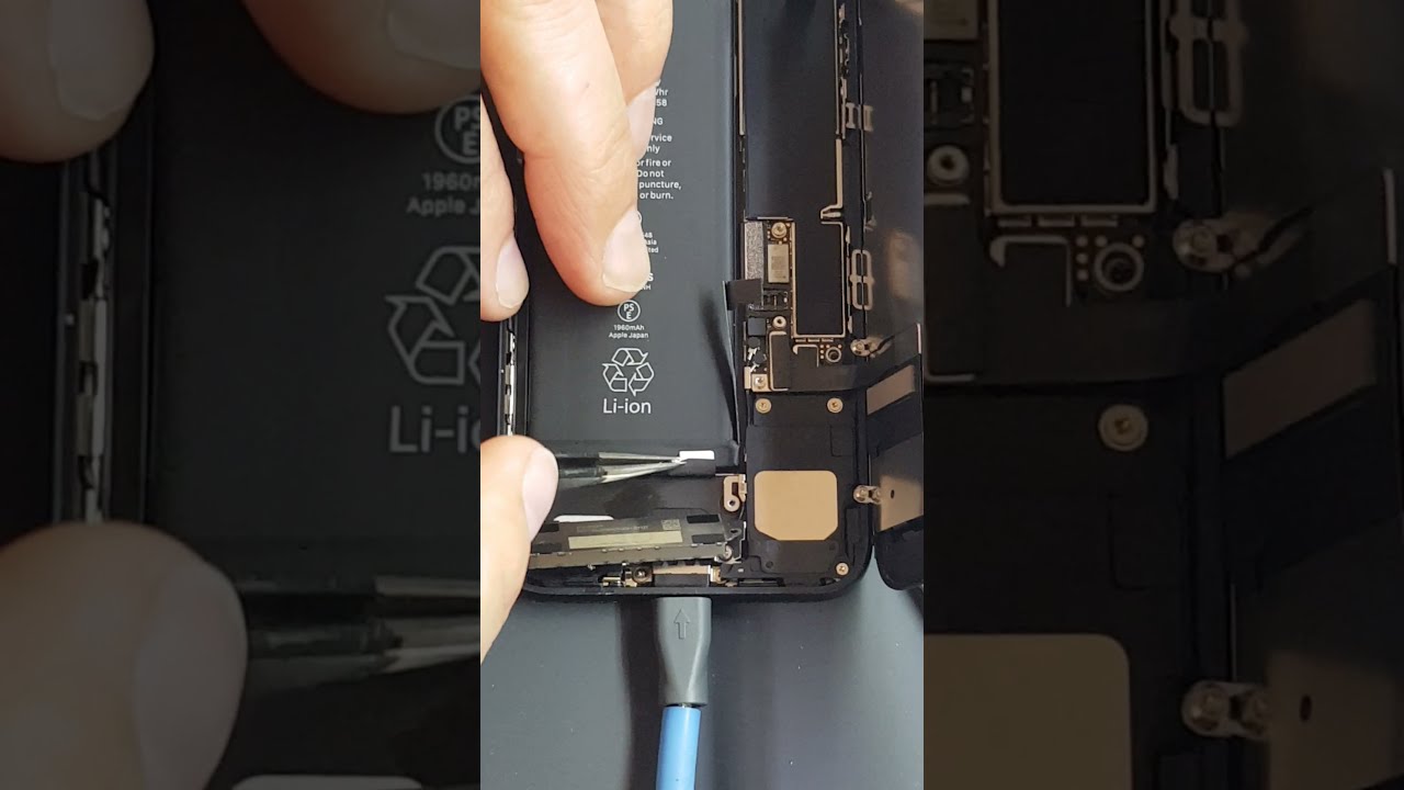 Cambio batteria completa iphone 7 in sei minuti!