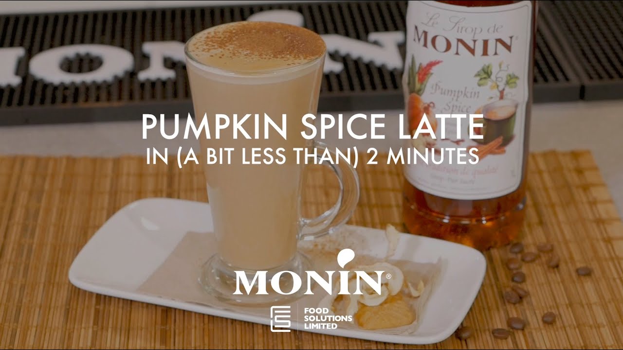 How to: MONIN Pumpkin Spice Latte