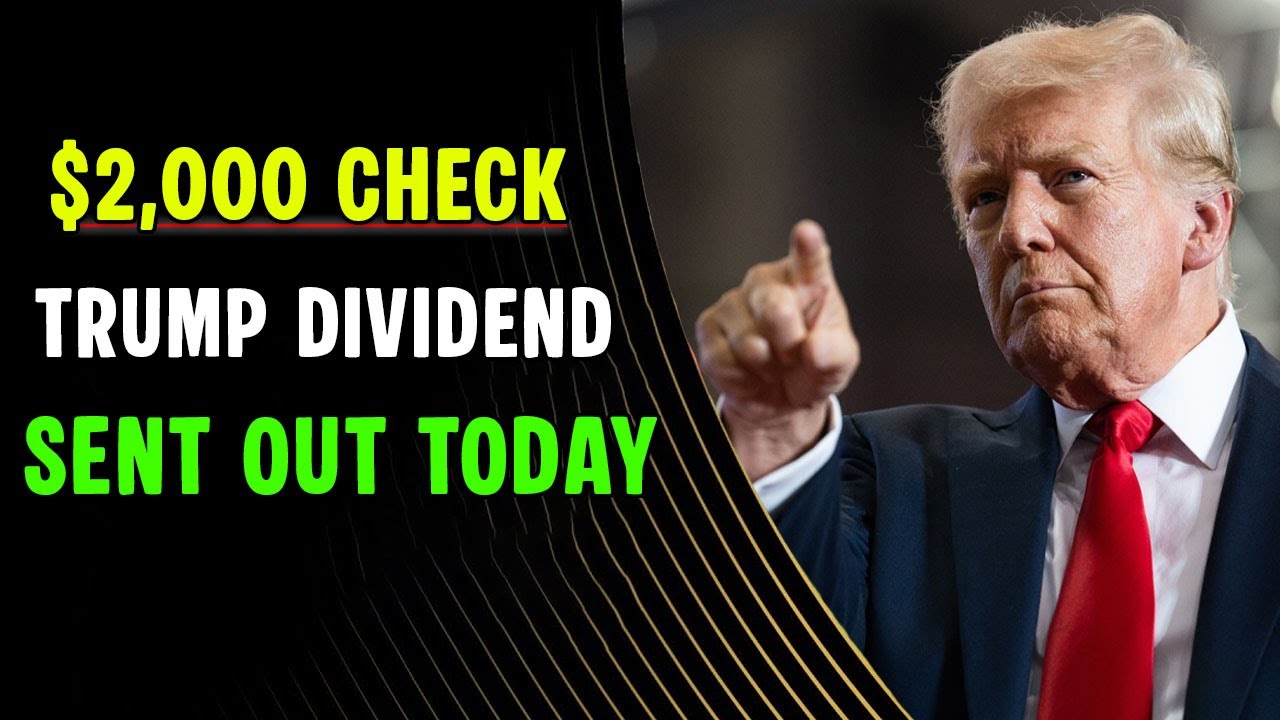 BREAKING at 2AM: Trump Confirms $2,000 Dividend Check — It Will Be Paid.