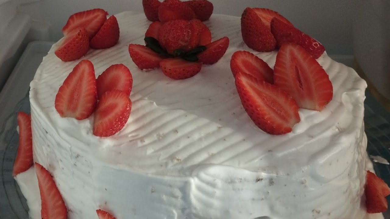 TENTEI FAZER UM 🎂 RECHEADO, E COM COBERTURA PARA COMEMORAR O ANIVERSÁRIO DO MEU FILHO🥳