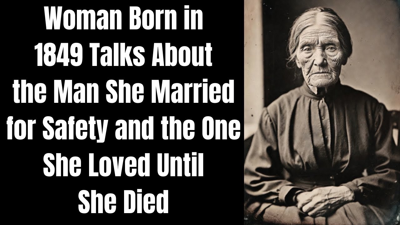 Woman Born in 1849 Talks About the Man She Married for Safety — and the One She Loved Until She Died