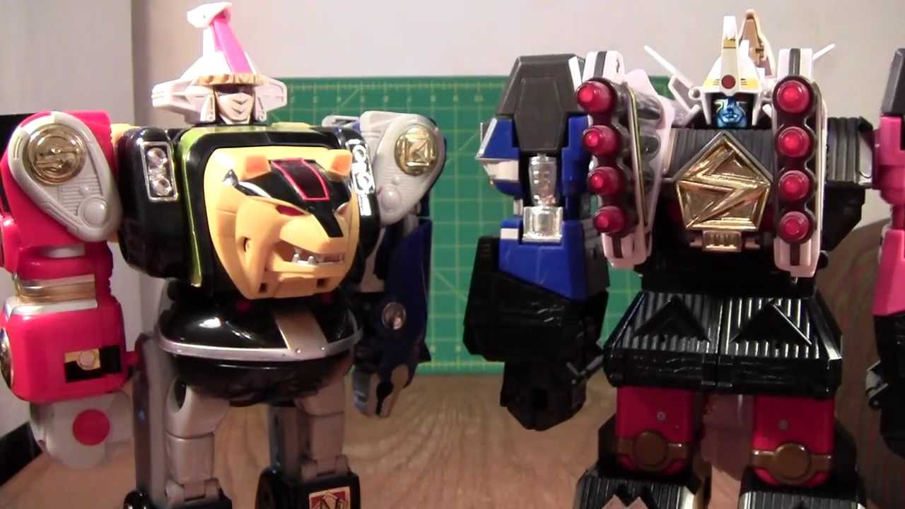 Power Rangers Shogun Megazord / Shogun Mega Falconzord Review (Muteki Shogun Tsubasamaru Toy)