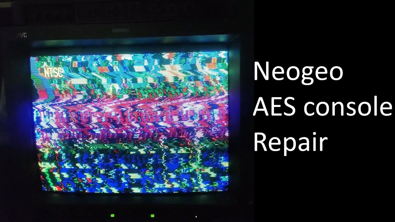 Neogeo AES console repair