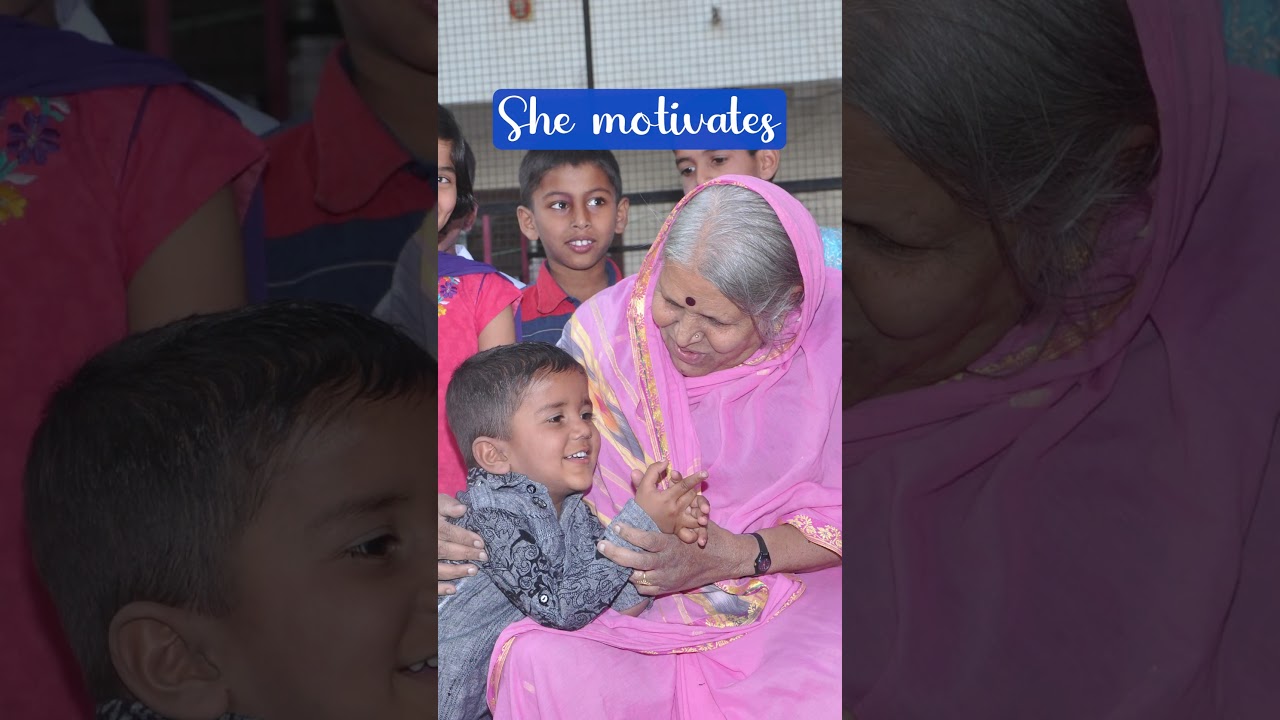Moments of pure joy and hope! Dr SindhuTai Sapkal Maai moments with kids.