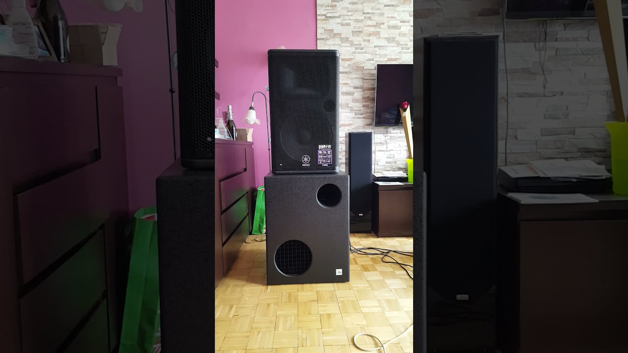 yamaha dsr 115   sub the box 18