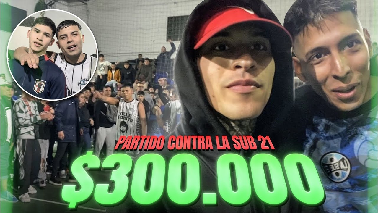 LOS PIBES DE FIORITO VS  LOS MEJORES DEL POTRERO POR 300$