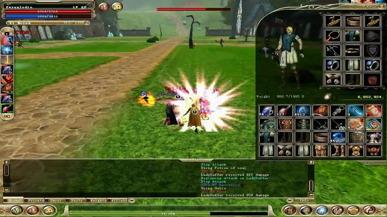 Knight Online lvl 83 bp pk Evyanjodie [HD Test]