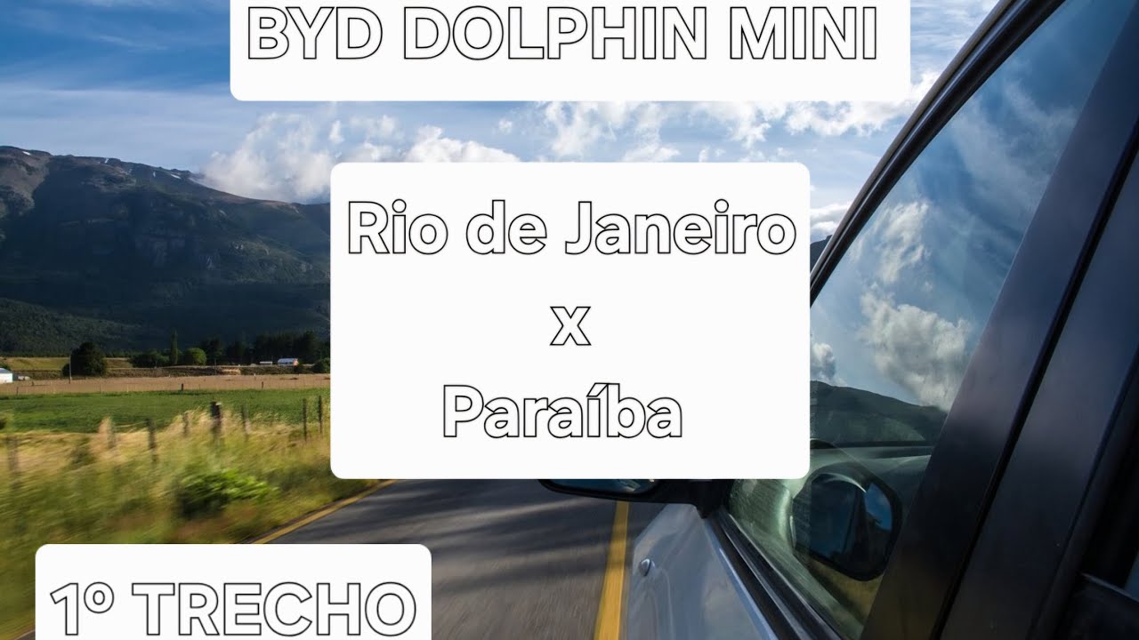 🚗💨 Viagem de Carro Elétrico: Rio de Janeiro a Paraíba - 1º trecho.
