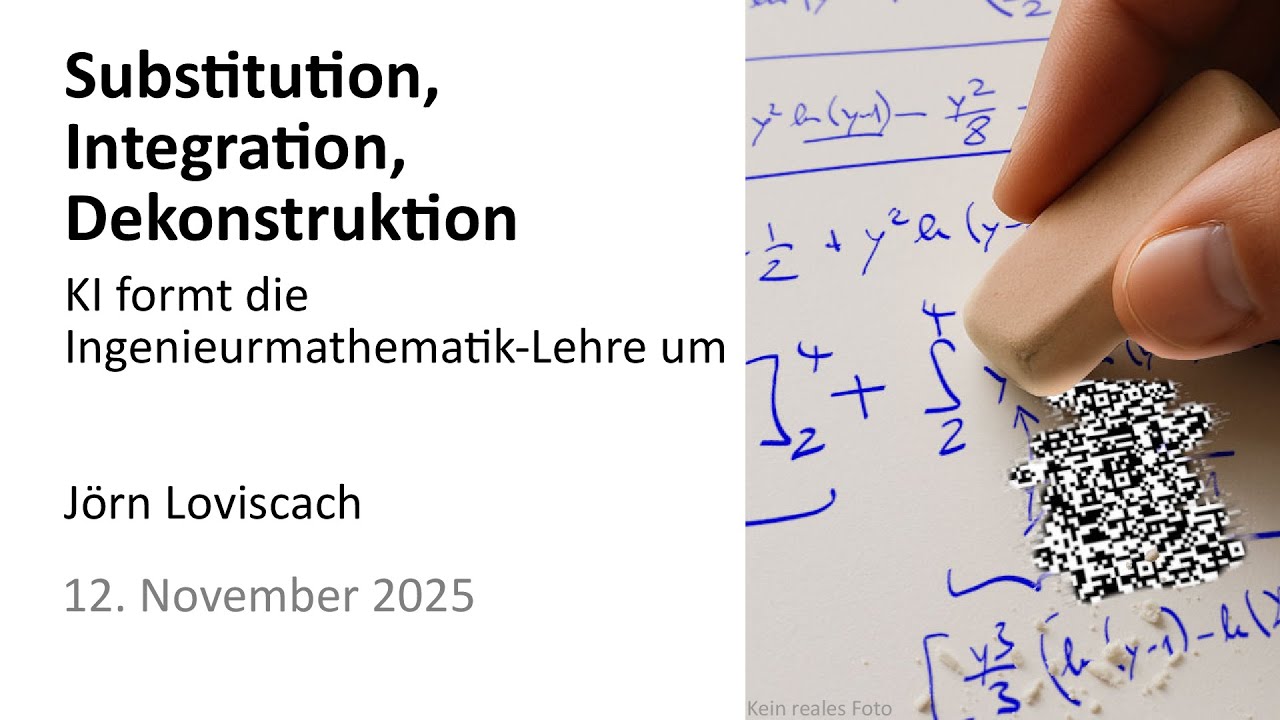 Substitution, Integration, Dekonstruktion: KI formt die Ingenieurmathematik-Lehre um
