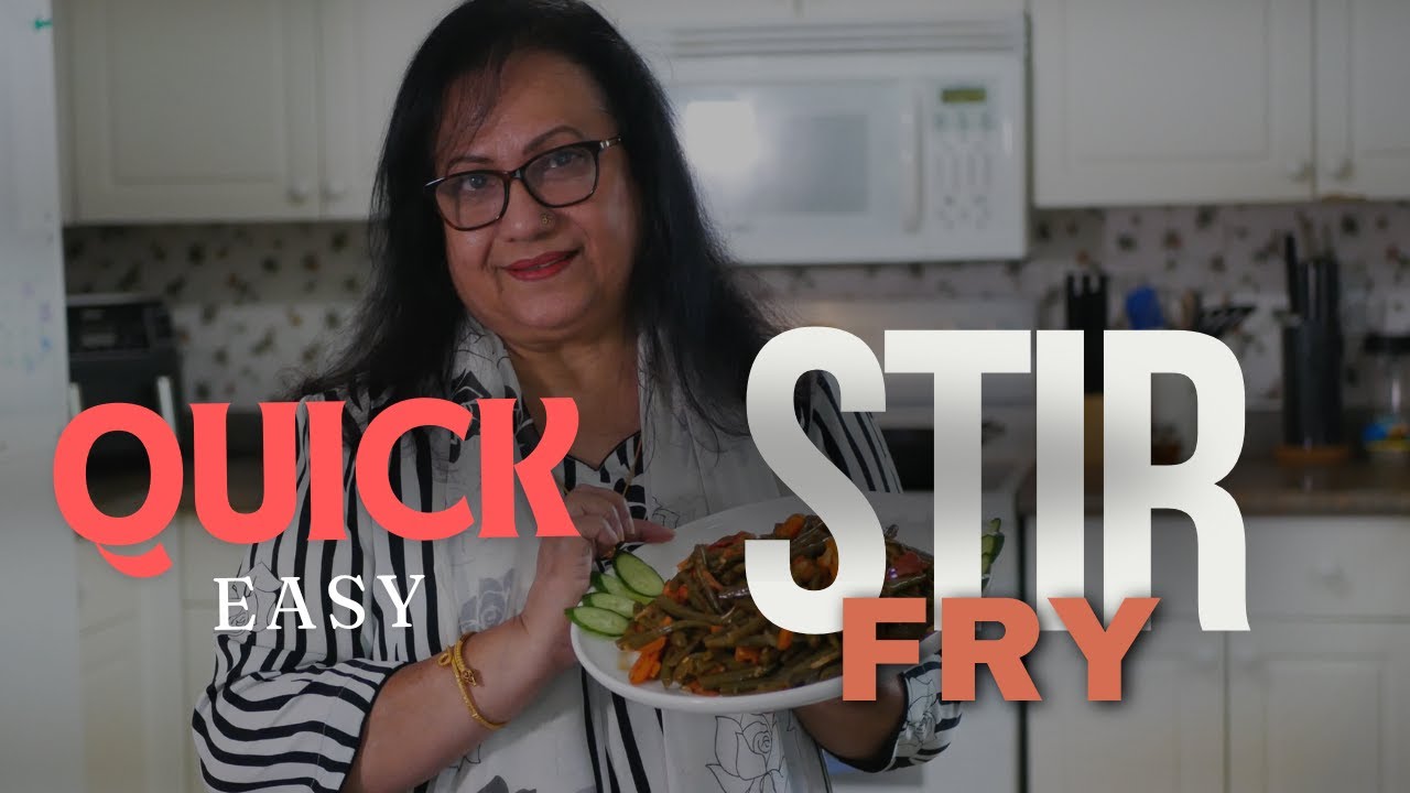 Leftover Vegetables: Green Bean and Carrot Stir Fry Recipe