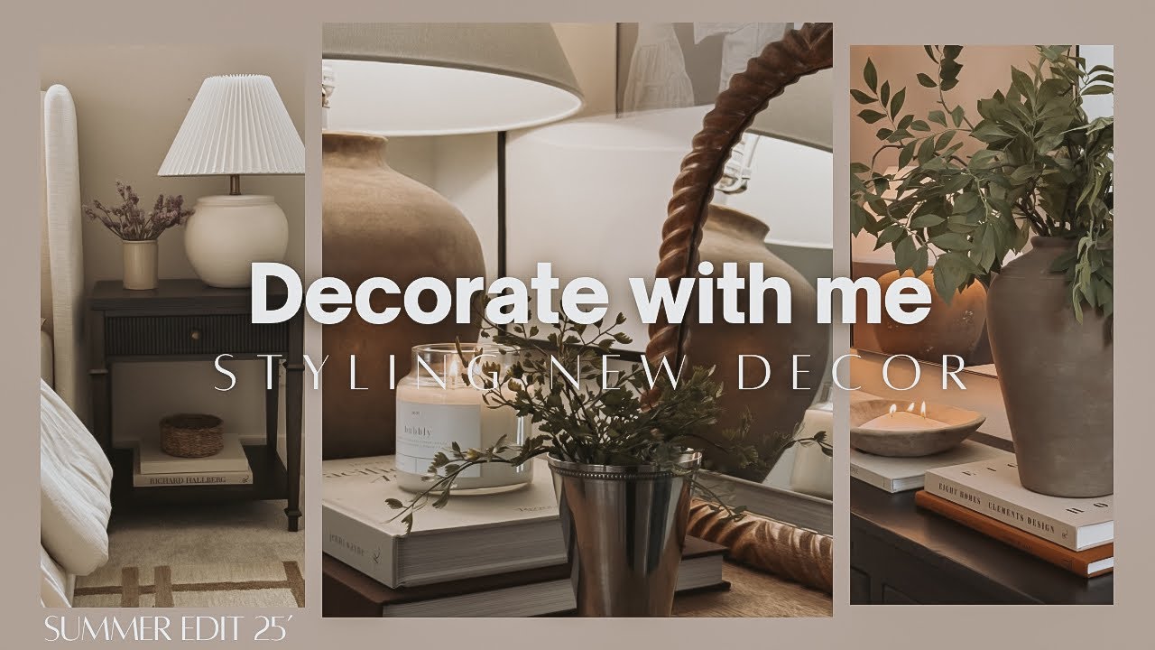 What I Bought Vs How I Styled It | Styling New Home Decor | Home Decor Haul & Styling | Summer 2025