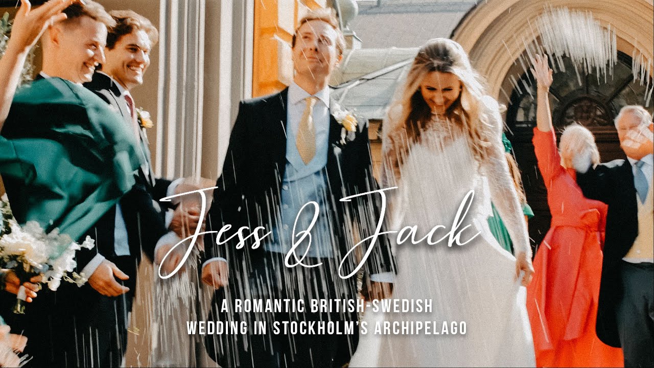 Jessica & Jack: A Romantic British-Swedish Wedding in Stockholm’s Archipelago