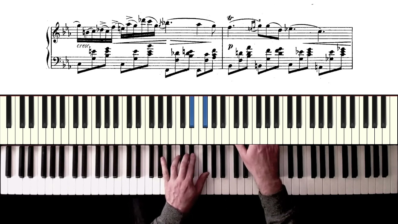 How to play Nocturne Op 9. no 2 by F. Chopin
