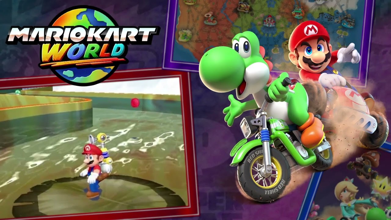 Sky and Sea [Super Mario Sunshine] - Mario Kart World (Slowed Down)