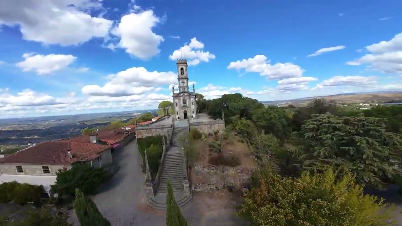 Nossa Senhora do Castelo - Drone flight