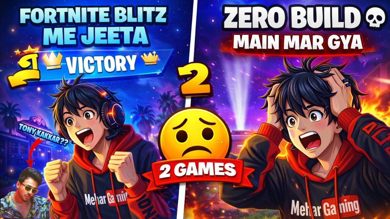 Fortnite Blitz Me Jeeta 🏆 | Zero Build Ne Rula Diya 😭 | Mehar Gaming #fortnite #mehargaming