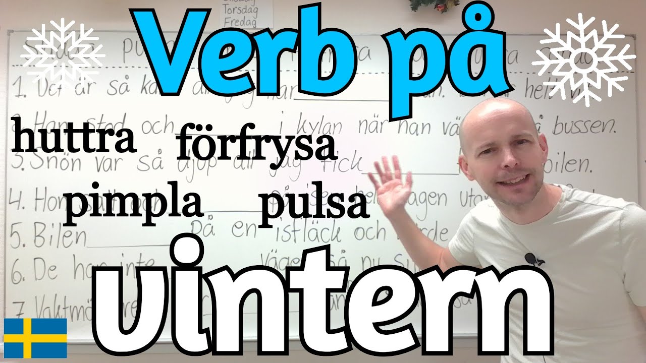 Verb på vintern (Förstår ni dem?) SFI
