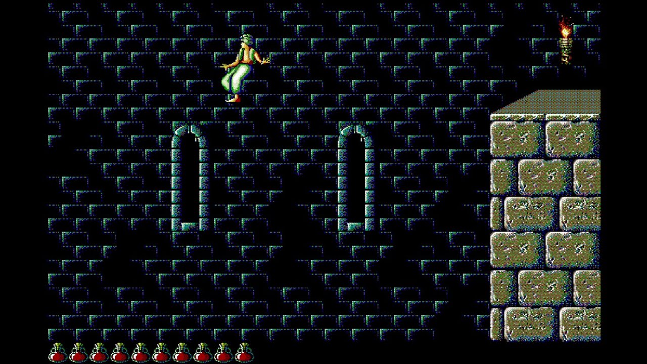 Prince of Persia (Sharp X68000) - uncut longplay, no death run