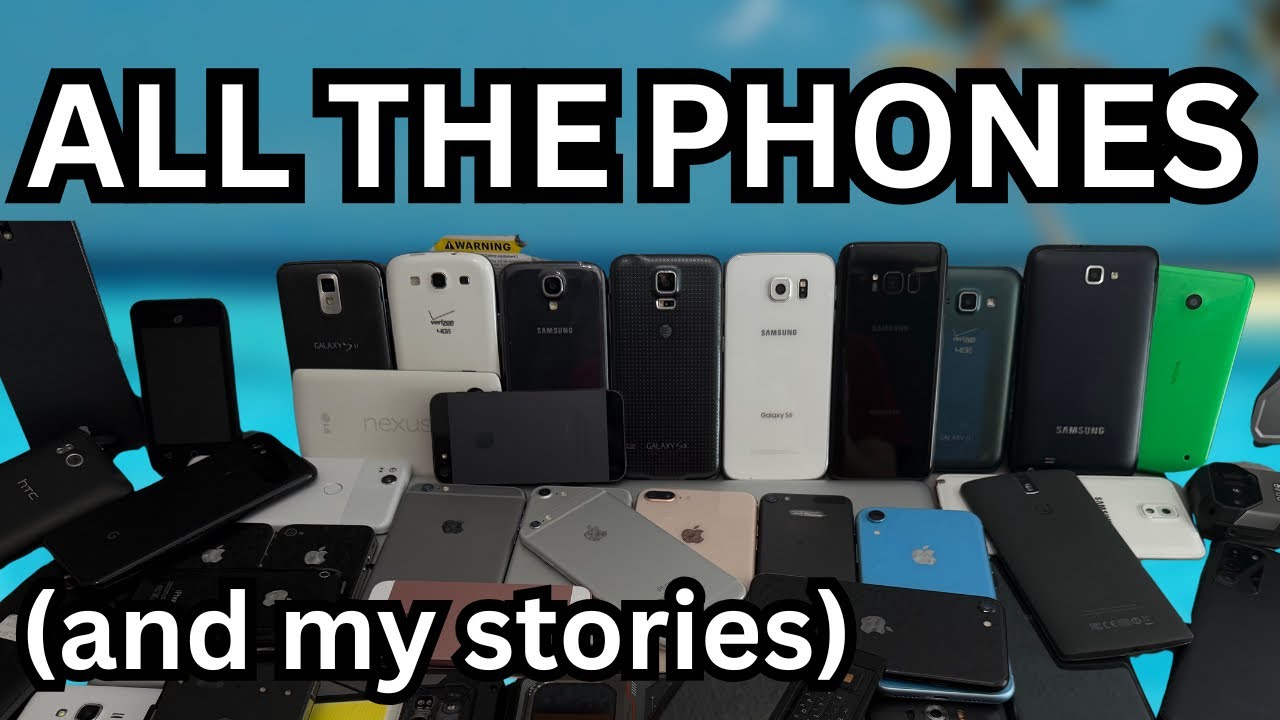 Every Smartphone I Own (And How I Used Them)