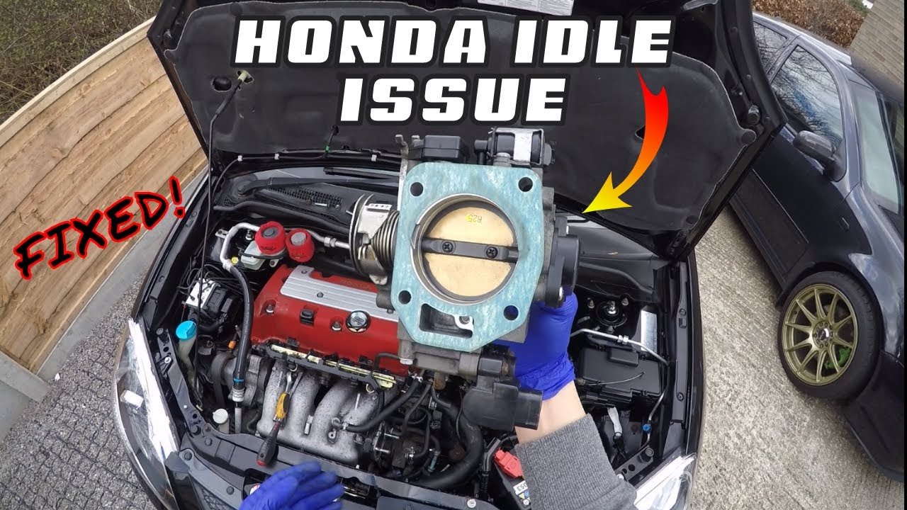 How to fix Honda K series idle issue * idle air control valve IACV* Civic EP3 issue