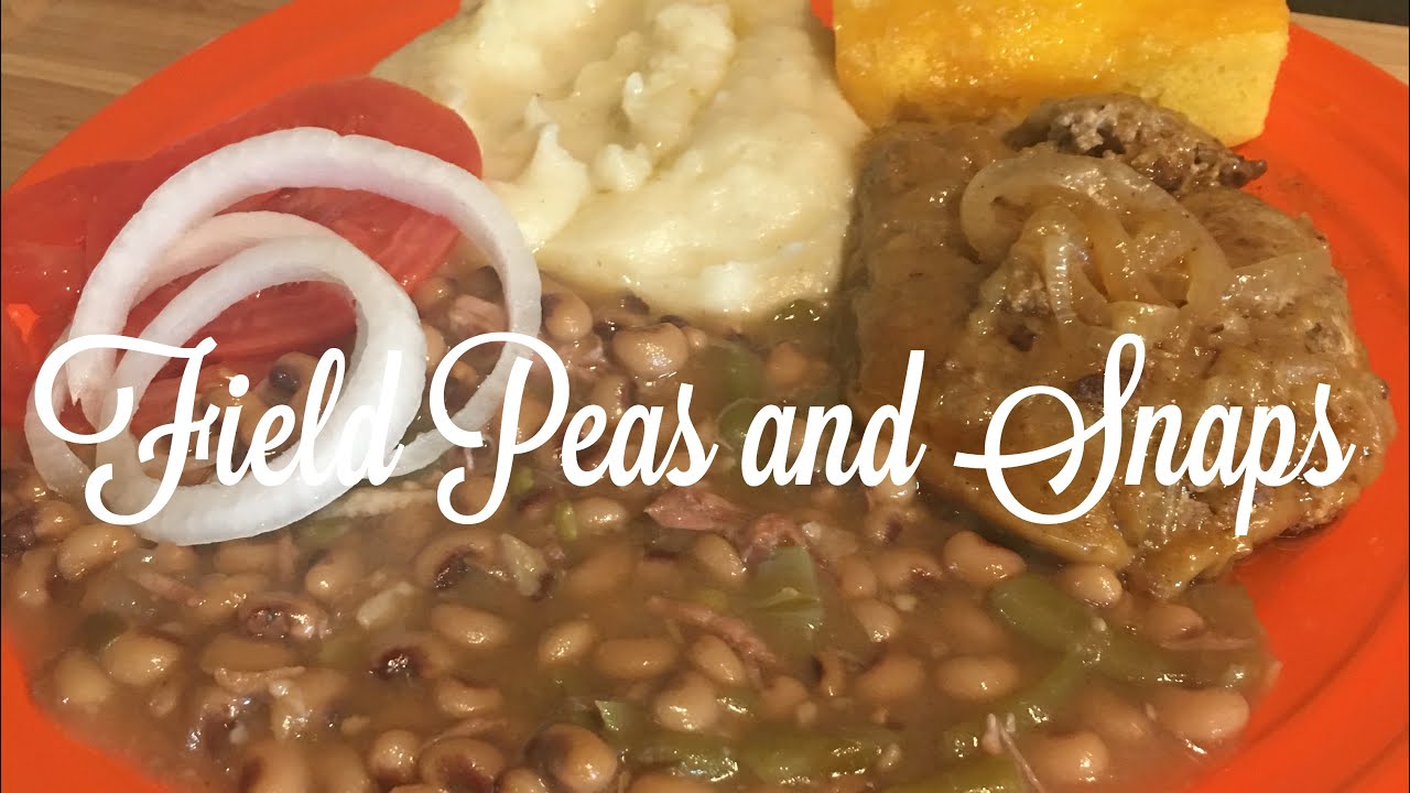 FROZEN FIELD PEAS AND SNAPS COOKING WITH JUDY CALDWELL