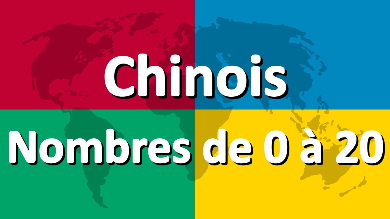 Apprendre le chinois partie 4 | Nombres de 0 à 20