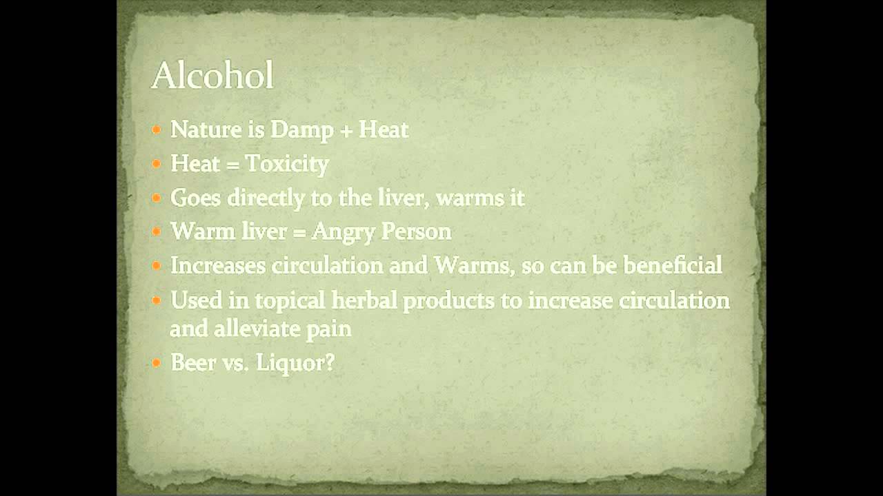Chinese Medicine Nutrition: Nature of Beer vs Wine vs Liquor